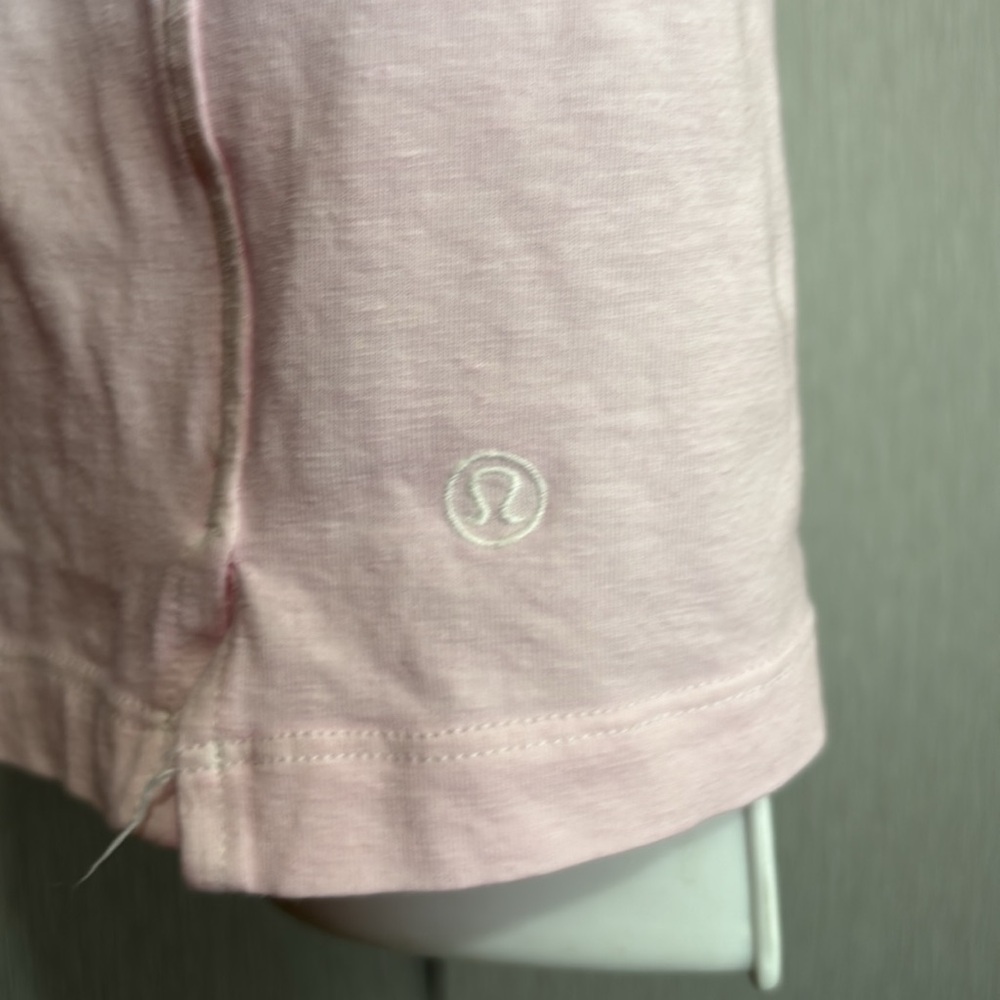 lululemon athletica Short Sleeve Crewneck Tee in Light Pink - Picture 3 of 3
